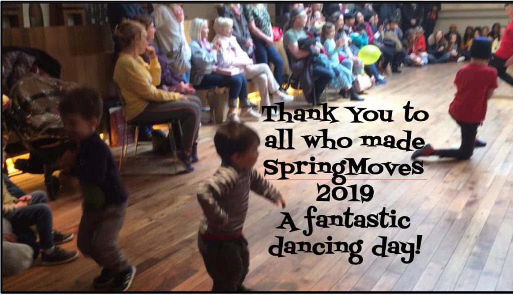 Thanks to everyone! From SpringMoves Dance Festival